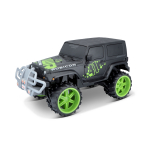 MAISTO TECH 1:16 R/C juhitav mudel Jeep Wrangler, 82704 BK