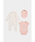 MOTHERCARE p&uuml;kskost&uuml;&uuml;m, l&uuml;hikeste varrukatega bodi + pudip&otilde;ll, CB627