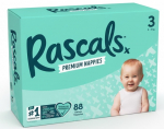 RASCALS m&auml;hkmed, 3 suurus, 6-11 kg., 88 tk.