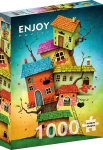 ENJOY PUZZLE pusle Muinasjutumajad, 1000 tk, 68 &times; 48 cm, Enjoy-2119