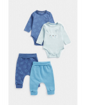 MOTHERCARE pikkade varrukatega bodi 2tk., p&uuml;ksid 2tk., 2tk., FE029