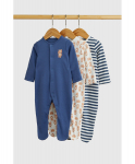 MOTHERCARE zīdaiņu kombinezons 3 gab., IF629 80