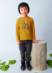 MAYORAL pikkade varrukatega s&auml;rk, mustard, 4.087-30