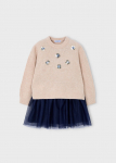 MAYORAL kleit, navy, 4.918-30