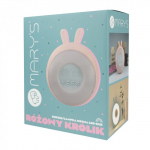 MARY'S &auml;ratuskell - &ouml;&ouml;lamp RABBIT, Pink, MW20774