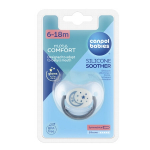 CANPOL BABIES silikoonist ortodontiline lutt NIGHT DREAMS, 6&ndash;18 kuud, 22/501_new