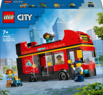 60407 LEGO&reg; City Great Vehicles Punane kahekordne turistibuss