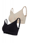 CARRIWELL &otilde;mblusteta rinnahoidja, rinnahoidja 2tk., S/M, black/honey, 308511