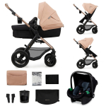 KINDERKRAFT universaalne jalutusk&auml;ru MOOV 2 AIR 3in1, sand beige, KSMOOV02BEG0000