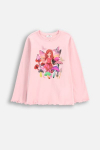COCCODRILLO pikkade varrukatega s&auml;rk DREAM DIARIES GIRL KIDS, roosa, WC5143101DGK-033-122, 122 cm