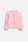 COCCODRILLO n&ouml;&ouml;pidega kampsun NOSTALGIC MEADOW GIRL NEWBORN, roosa, WC5172201NGN-033-086, 86 cm