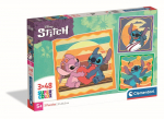 CLEMENTONI pusle Disney Stitch, 3x48 tk, 25062