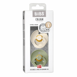 BIBS lutt lateks, 0-6m, 2 tk., Ivory/Sage