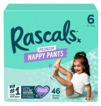RASCALS p&uuml;ksm&auml;hkmed, 6 suurus, 15-20 kg., 46 tk., 93437