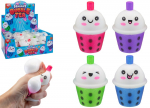 WIZZ TOYS stressivastane m&auml;nguasi Squishy Boba Tea 8cm., assortii, 549203