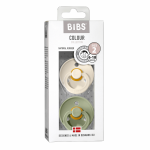 BIBS lutt lateks, 6-18m, 2 tk., Ivory/Sage