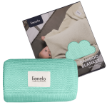 LIONELO tekk, 75x100, Green mint, LO-BAMBOO BLANKET