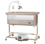 CARRELLO h&auml;ll BLOOM, Cream Beige Wooden, CRL-10304