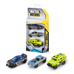 METAL MACHINES 3 autot komplekt,&nbsp; assortii, 6715