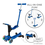 GLOBBER t&otilde;ukeratas Go Up Sporty Lights 360&deg;, tumesinine, 456-600 S