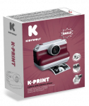 KIDYWOLF koheselt printiv kaamera termotr&uuml;kiga, punane, K-PRINT-RD