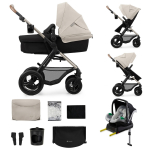 KINDERKRAFT universaalne jalutusk&auml;ru MOOV 2 4in1 AIR, moonlight grey, KSMOOV02GRY4000