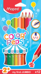 MAPED COLORPEPS v&auml;rvipliiatsid Early Age Jumbo 12tk, 228340100000