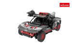 RASTAR 1:14 kokkupandav auto mudel Audi RS Q e-tron Bricks, 92170