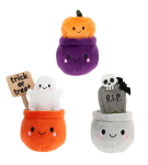 KEEL TOYS pehme m&auml;nguasi lillepott Halloween, 12 cm, assortii, EH4972