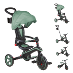 GLOBBER t&otilde;ukeratas Explorer Trike 4in1, roheline, 732-104