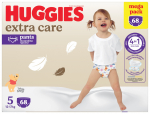 HUGGIES p&uuml;ksm&auml;hkmed EXTRA CARE, Box, 68 tk., 5 suurus, 12-17 kg., 2668771