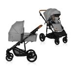 LIONELO universaalne k&auml;ru MARI TOUR 2in1, Grey stone, LO-MARI TOUR 2IN1