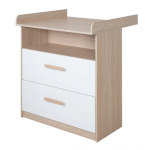 ROBA m&auml;hkimiskummut CABANE, White/Oak, 1711867