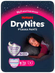 HUGGIES m&auml;hkmed DryNites Conv Girl D-Light, 8-15 a., 9 tk., 2244012