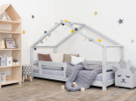 BENLEMI lastevoodi-maja LUCKY, 80x160 cm., Light grey, 7893/80X160-SVS