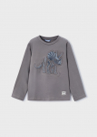 MAYORAL pikkade varrukatega t-s&auml;rk, grey, 4.089-43