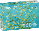 ENJOY PUZZLE pusle &Otilde;itsev mandlipuu, Vincent van Gogh, 1000 tk, 68 &times; 48 cm, Enjoy-1125