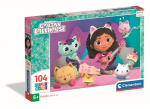 CLEMENTONI pusle Gabby's Dollhouse 2025, 104 tk, 25033