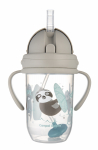 CANPOL BABIES mittelekkiv tass EXOTIC ANIMALS, 6m+, 270ml, grey, 56/606_grey