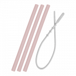 MINIKOIOI komplekt raskusega k&otilde;rs ja puhastushari FLEXI, 3 tk., Pinky Pink, 101110016