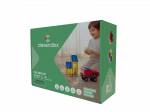 CLEVERCLIXX magnetkonstruktor Construction Builder Pack Intense, 48 osa, CC-1032