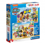 CLEMENTONI PAW PATROL pusle, 2x20 tk., 24779