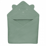 LIONELO musliinist r&auml;tik, 80x80, Green forest, LO-MUSLIN