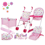 509 Crew Spring Pink nuku aksessuaaride komplekt, 21 tk, T818034