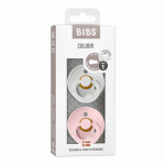 BIBS lutt lateks, 0-6m, 2 tk., Haze / Blossom