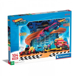 CLEMENTONI pusle Hot Wheels , 104 tk, 25777
