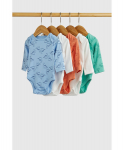 MOTHERCARE pikkade varrukatega beež bodi 5 tk., IF153