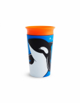 MUNCHKIN WildLove Sippy tass, 266 ml, orca, Miracle 360,  6m+, 05177802