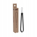 ION8 silikoonist rihm pudelile, must, I8XSTRAPBLK