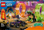 60339 LEGO&reg; City Stunt Kahe silmusega trikiareen